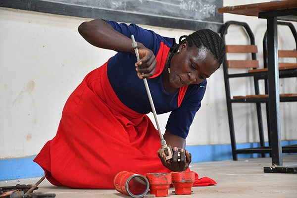 Handpump mechanic training workshop in Iganga, Uganda