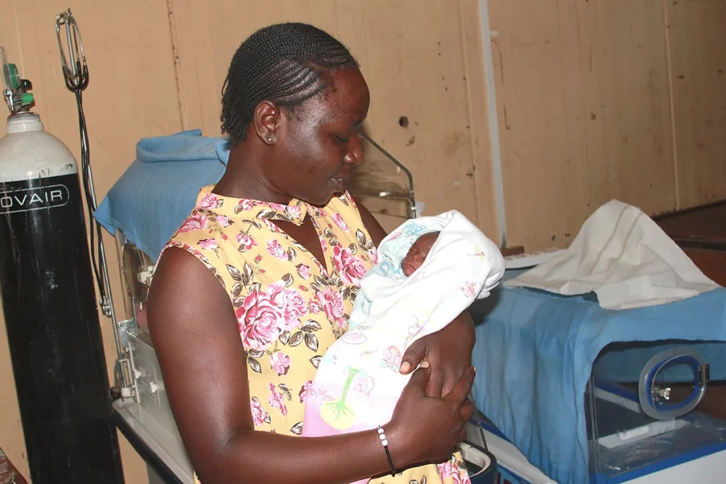 Drop In the Bucket donated an incubator to the maternity ward at Nimule hospital in South Sudan