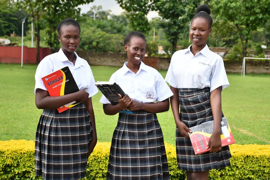 secondary school students from Drop in the Buckets scholarship program in South Sudan