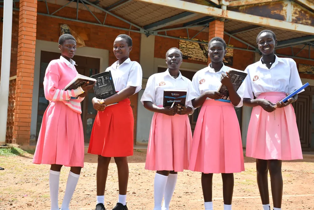 Drop in the Bucket's education program provides scholarships to girls who would otherwise have no chance to finish school