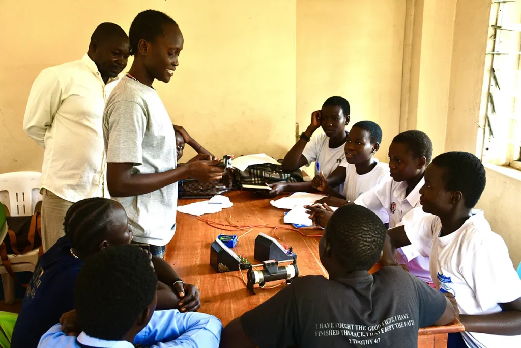 Drop in the Bucket runs a program of after school safe spaces for girls in South Sudan