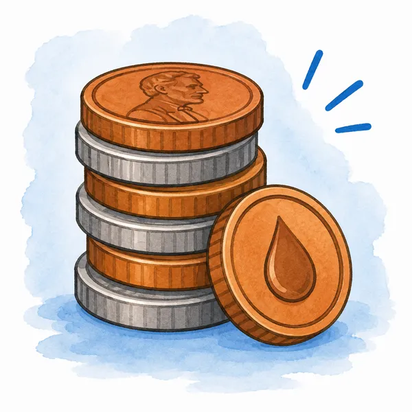 Drop in the Bucket school fundraising ideas penny wars