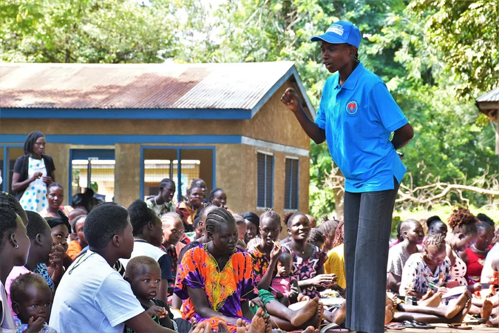 Drop in the Bucket expectant mother workshop South Sudan